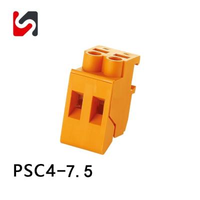 China 7.5mm Pitch 300V 20A Shorting Terminal Blocks For Current Transformers for sale