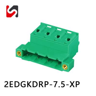 China Terminal Block 300V Wire Connector Block Pluggable 10A 300V for sale