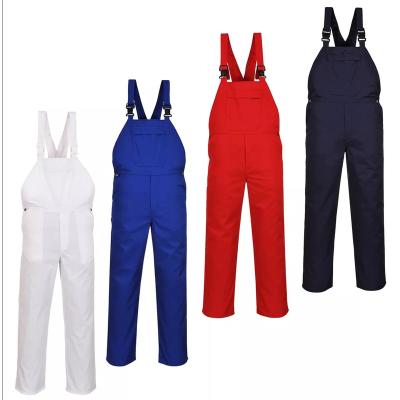 China Wholesale Anti-Static T/C Running Bib Pants New Fashion Design Overall Men Bib Overall Work Overalls For Running for sale