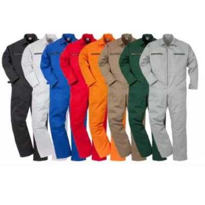 China Breathable Flame Retardant Cotton Overall Construction Flame Retardant Lightweight Coverall for sale