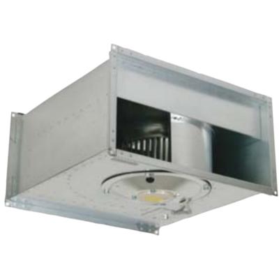 China Hotels Model Industrial AC Box GLF40008 Rectangular Inline Duct Fan Inline Rectangular Duct Fans for sale