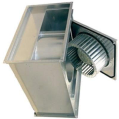 China Hotels Model Industrial AC Box GLF35506 Rectangular Inline Duct Fan Inline Rectangular Duct Fans for sale