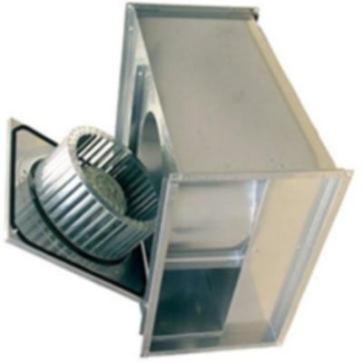 China Hotels Model Industrial AC Box GLF45006 Rectangular Inline Duct Fan Inline Rectangular Duct Fans for sale