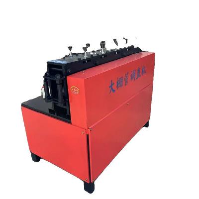 China Hotels New Automatic steel pipe round pipe straightening machine and painting machine for sale