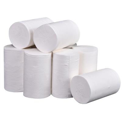 China Virgin wood pulp or bamboo pulp Paper Import 2 Ply Toilet Tissue Rolls Soft and Comfortable High Quality Tissue for sale