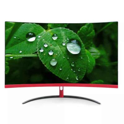 China Factory 2560*1440&165Hz Frameless 27 Inch PC Gaming Monitor LED Monitor Curved Computer Display 27 Inch for sale