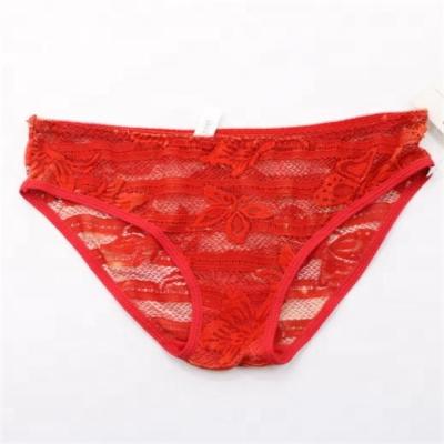 China Antibacterial High Quality Hollow Lace Up Animal Seamless Panties for sale