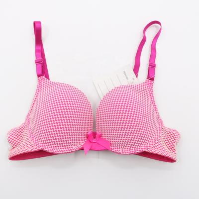 China Binfen high quality custom made thick cup QUICK DRY mesh women's underwear sexy bra for sale