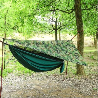 China Lightweight Lightweight Nylon Parachute Swings Tent With Mosquito Net Hammock With Rainfly for sale