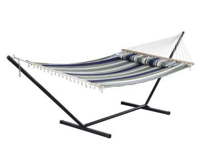 China Lightweight Steel Frame Hammock 2 Peraon Outdoor And Indoor Hammock With Stand Hammock Stand for sale