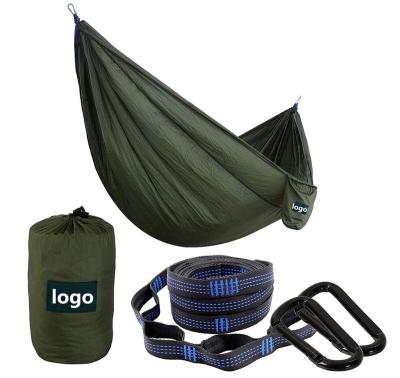 China Wholesale 210T Lightweight Nylon Single And Double Parachute Hammock for sale