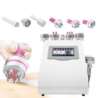 China Weight Loss Professional 7 in 1 Ultrasonic Cavitation RF Vacuum Cavitation System Slimming Machine for sale