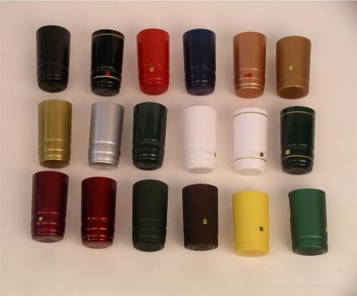 China Custom Aluminum Plastic Heat Shrink Capsules Water Proof With Tear Tabs for sale