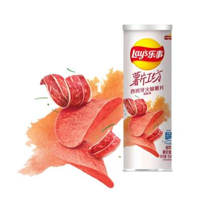 China Potato Chips Spanish Ham Flavor 104g of the normal configuration for sale