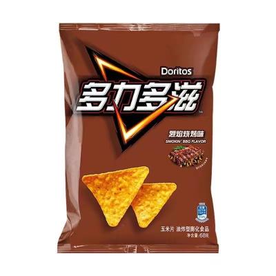 China Doritos Snack Food Safety Fried BBQ Natural Crispy Chips Instant Crispy Snacks for sale