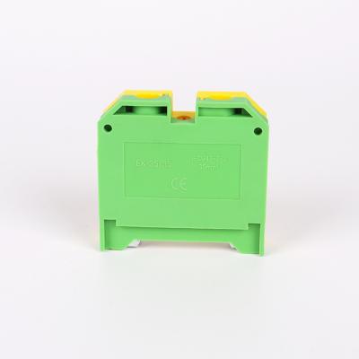 China KEERTE High Quality Plastic Wire EK35/35 Connector Din Rail Terminal Block Brass Earth Terminal Block for sale