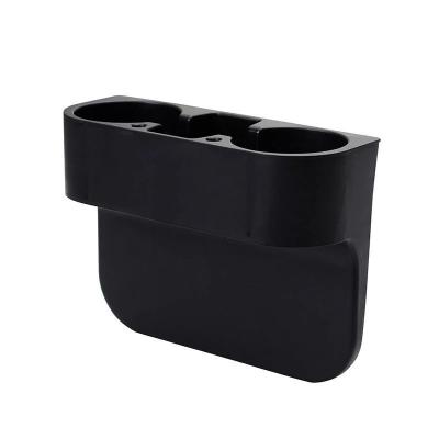 China Easy Install Car Supplies Tea Water Cup Holder Car Seat Drink Holder Multi Functional Slot Slot Storage Box In Car for sale