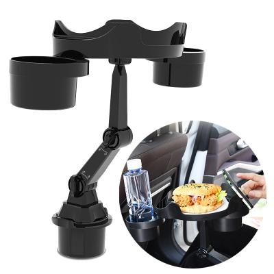 China New China-chic Multifunctional Car Cup Holder Tray Car Cup Holder Dish Rack for sale