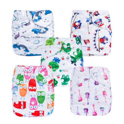 China Wholesale Printed Baby Washable Cheap Diapers for sale