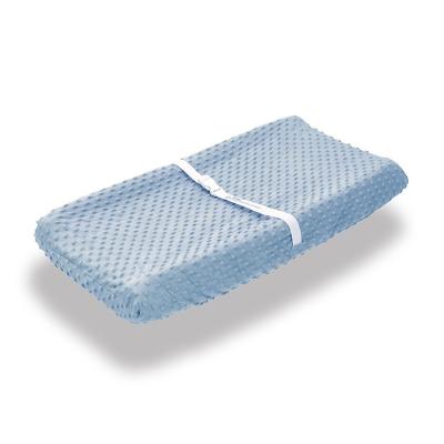 China Minky Portable Organic Waterproof Baby Changing Pad Blanket for sale