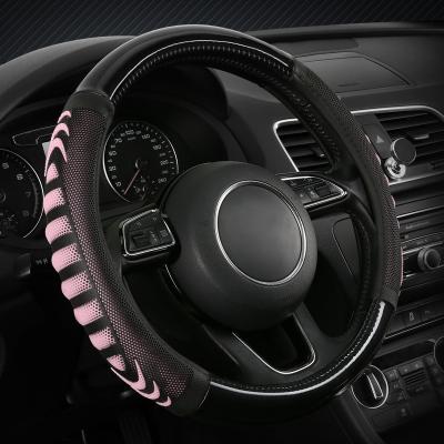 China QCI192-196 sports sports unique fashion design car steering wheel bushing handle auto steering cover for sale