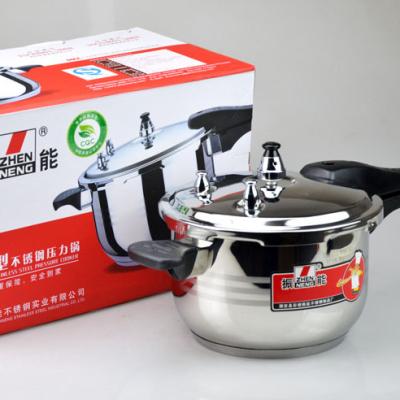 China Quick Cooking SUS304 Sustainable Energy Saving Pressure Pot With 3 Liters Stainless Steel Pressure Cookers Made In Porcelain for sale