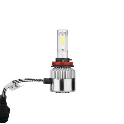 China Auto Lighting System S2 COB CSP 9005 9006 H11 H13 H7 H4 Car Led Headlight Bulb Universal for sale