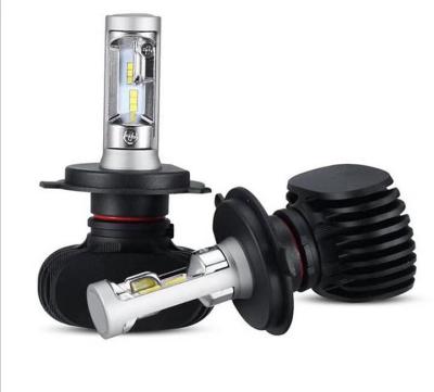 China No Fan S1 Auto Bulb High Low Beam H4 9005 H1 H7 H3 9006 Led Headlights Universal for sale