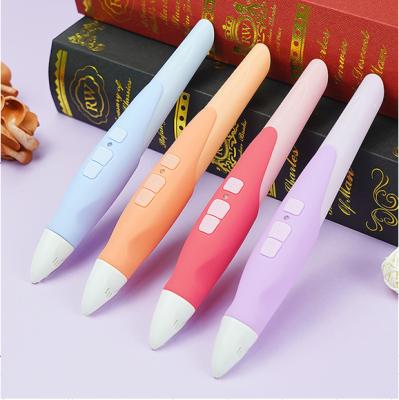 China Goofoo 3D Pen Low Temperature 3D Dual Color Print Pen For Printing Color/Mix 1.75mm PCL and PLA Filament for sale