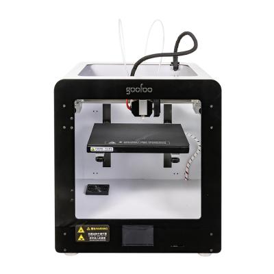 China Dual Color / Mix Color Goofoo Tone FDM 3D Printer Multiple Color 3D Printing Machine For 1.75mm 3D Printing Filament for sale