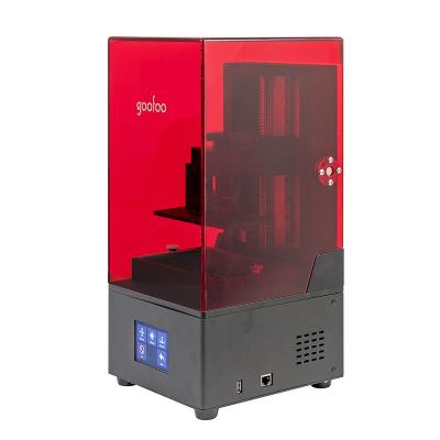 China Best High Accuracy 3D Printer Goofoo 2021 Beams 2K UV-LCD Screen 405nm Monochrome Resin 3D Printer For Dental And Jewelry for sale