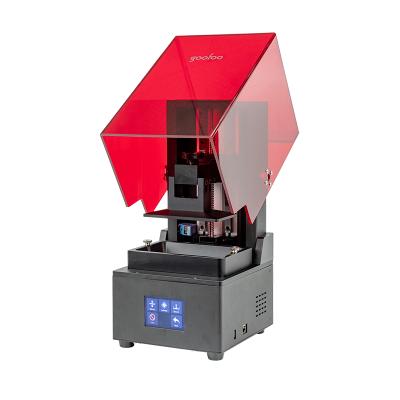 China 130*82*160mm fast high precision mold 3d resin printing printer 6 inch mini monochrome uv sensitive resin screen lcd 3d printer for sale