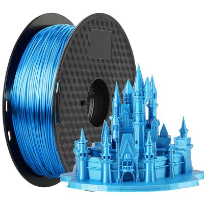 China 3D Printer Filament 1KG Silky Glossy PLA 1.75mm Silk 3D Printing Material for sale