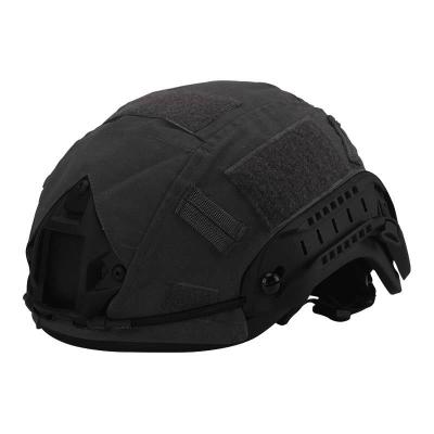 China Military Black Green FAST Helmet Cover Helmet Cover Paintball Wargame Gear Cover for sale