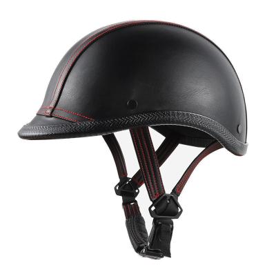 China Newly Classic Motorcycle Classic Motorcycle Half Face Helmet Bike Helmet ABS Motorcycle for sale