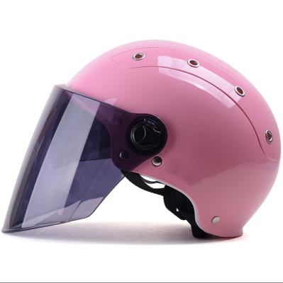 China Classic High Quality ABS Motorcycle Half Face Men And Women Helmet for sale