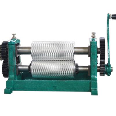 China Farms 250mm Manual Beeswax Foundation Roller Beeswax Embossing Machine for sale