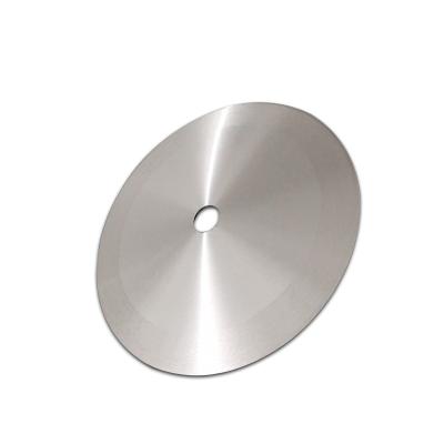 중국 Hotels Wholesale Sharpening High Speed ​​Steel Round Blade For Tube Cutting Rainbow Paper Cutter Blade 판매용