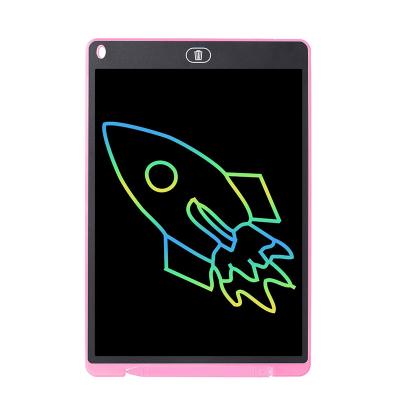 China Plastic LCD Writing Tablet 12 Inch Doodle Board Electronic Drawing Inscription Board With Smart For Kids for sale