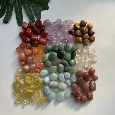 China Wholesale Europe Crystal Quartz Stone Natural Carnelian Tumbled Stone for Home Decoration for sale