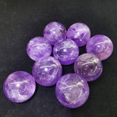 China High Quality Natural Amethyst Gemstone from Europe Healing Spiritual Amethyst Crystal Sphere for sale