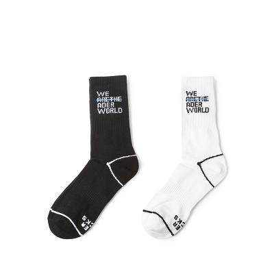 China Antibacterial Custom Cheap Sport Socks With Logo for sale