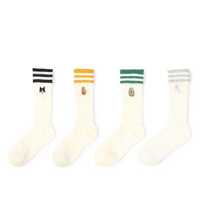 China Antibacterial Bamboo Fiber Customized Logo Fashion Thicken Towel Woman Sock Hosiery for sale