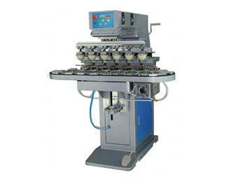 China  LC-SPM6-150/22L 6 Color Pad Printing Machine  for sale