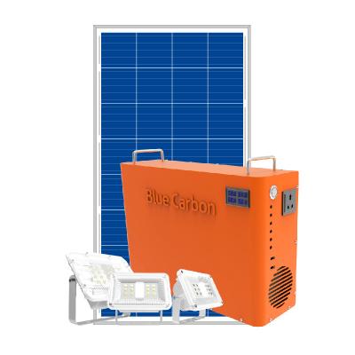 China Home Buildings System 1.1kw Solar Power Plant Solar Powered Generator for sale