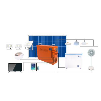 China Freestanding Carbon Blue House Solar Storage System LiFePO4 Battery Power Rack for sale