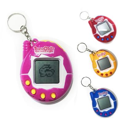 China Portable and can be used as a key chain pet machine, virtual pet, new and weird mini handheld game console kids electronic pet toy for sale