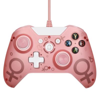 China Non-Slip Design Game Controller for XBOX ONE (N1), Dual Vibration Wired Controller for Xbox One/PS3/PC for sale