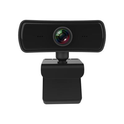 China Plastic 2K Image Quality 4 Million Pixels HD Computer Camera 360degree Rotation Webcam Built-in Microphone for sale