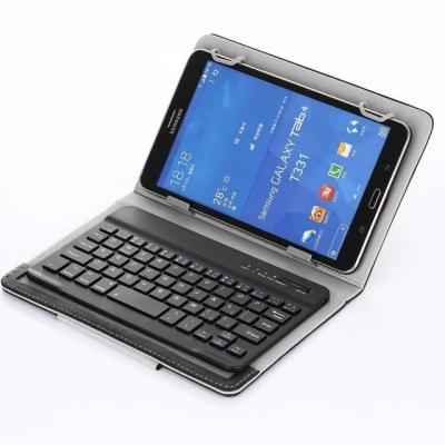 China Radio 10.1 inch 7 inch BT tpu cover wireless keyboard leather case three system keyboard for Android/IOS/win8 tablet for sale